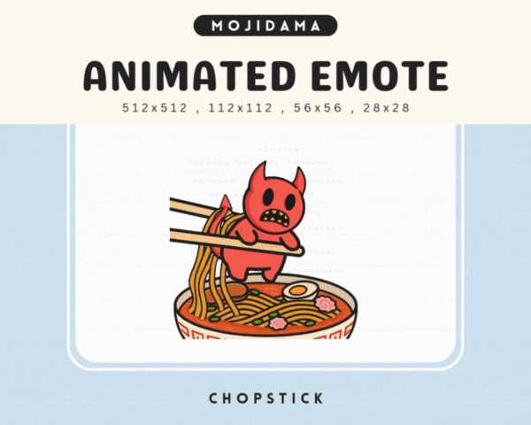 Devil Chopstick Emotes