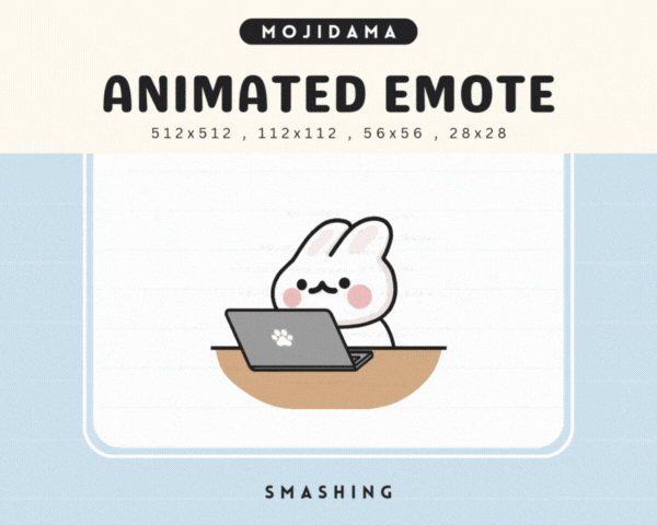 Bunny Smashing Emotes