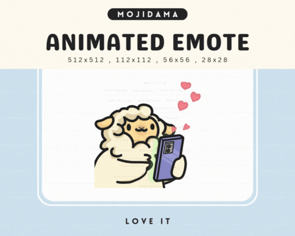 Sheep Love It Emotes
