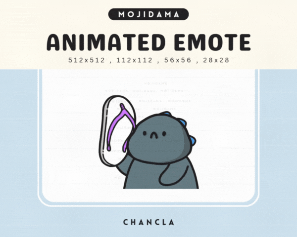 Godzilla Chancla Emotes