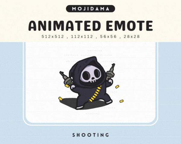 Skull Shooting Emotes