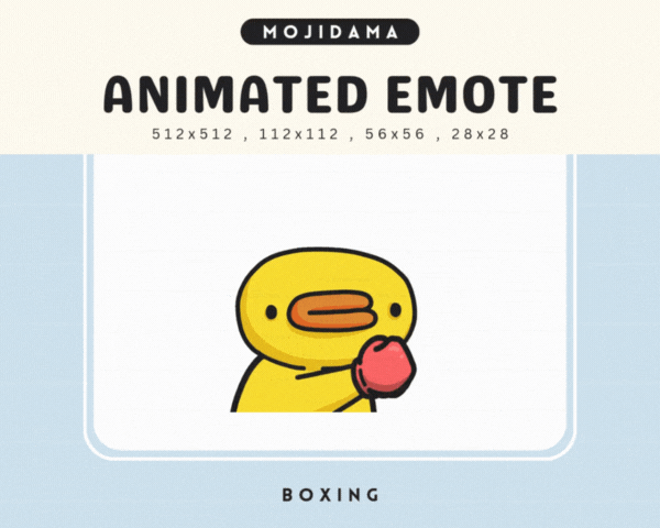 Duck Boxing Emotes