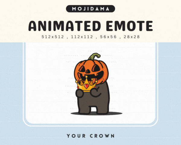 Pumpkin Your Crown Emotes