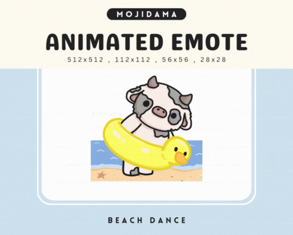 Cow Beach Dance Emotes