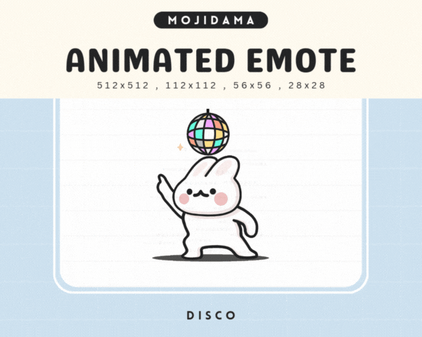 Bunny Disco Emotes