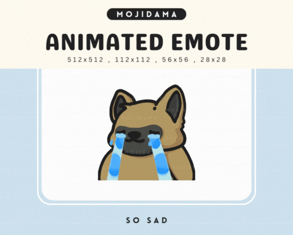German Shepherd So Sad Emotes