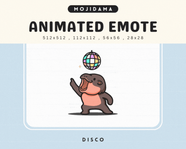 Hippo Disco Emotes