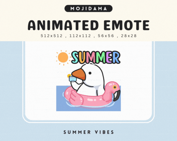 Goose Summer Vibes Emotes