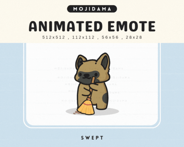 German Shepherd Broom Emotes
