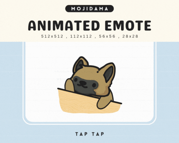 German Shepherd Tap Tap Emotes