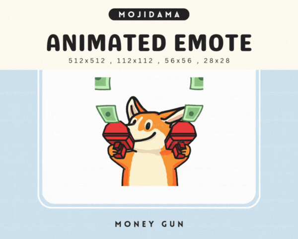 Corgi Money Gun Emotes