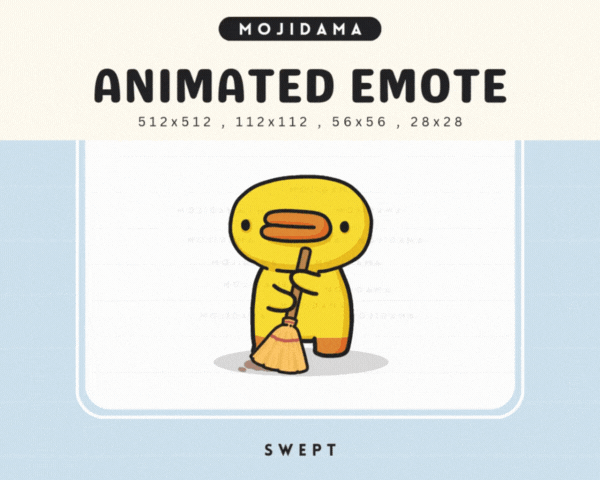 Duck Broom Emotes