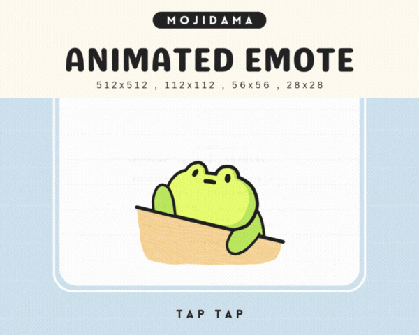 Frog Tap Tap Emotes