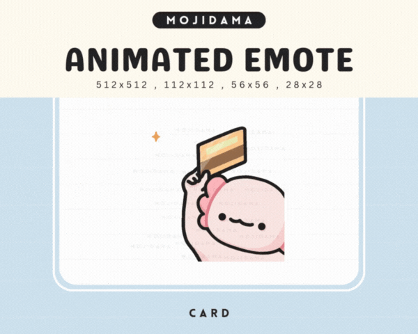 Axolotl Card Emotes