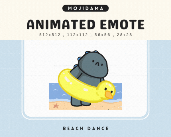 Godzilla Beach Dance Emotes