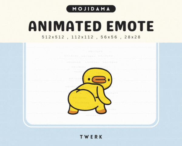 Duck Twerk Emotes