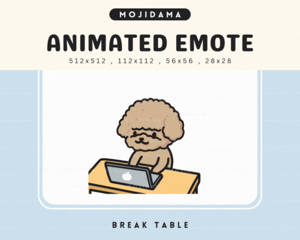 Poodle Break Table Emotes