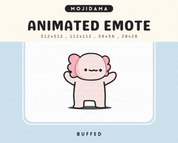Axolotl Buffed Emotes