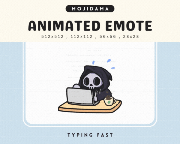 Skull Typing Fast Emotes
