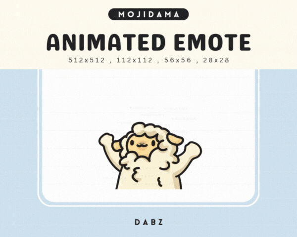 Sheep Dabz Emotes