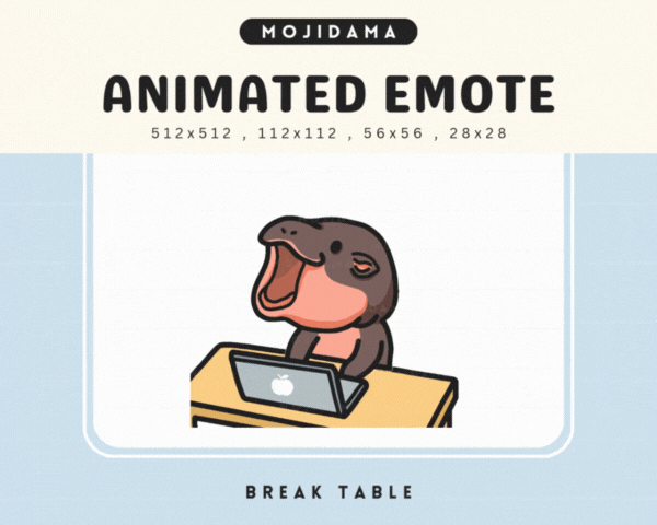 Hippo Break Table Emotes