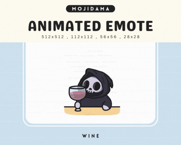 Skull Wine Emotes