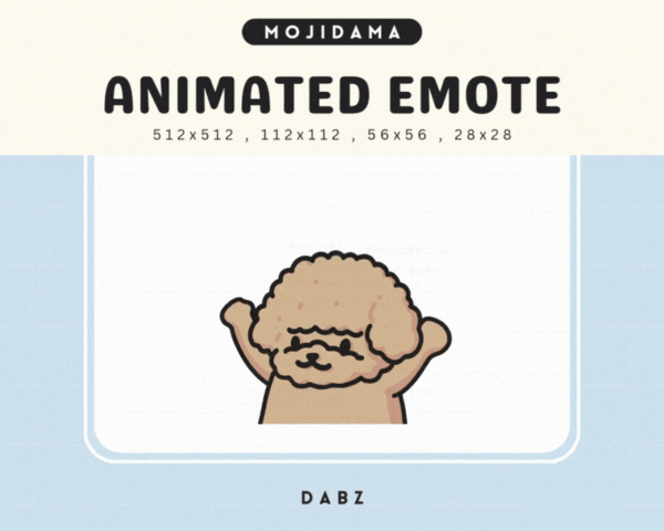 Poodle Dabz Emotes