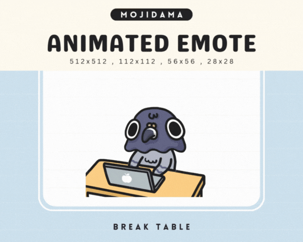 Pigeon Break Table Emotes
