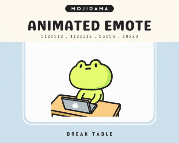 Frog Break Table Emotes