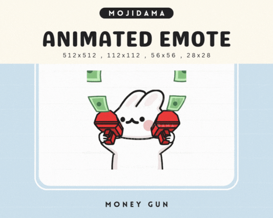 Bunny Money Gun Emotes