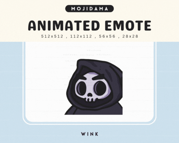 Skull Wink Emotes