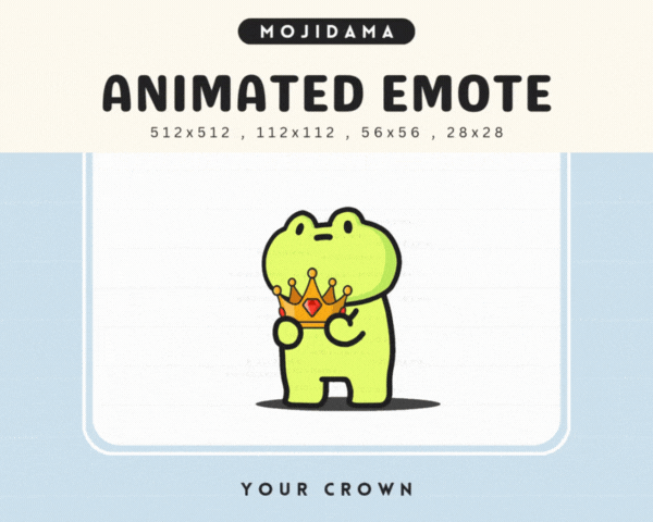 Frog Your Crown Emotes