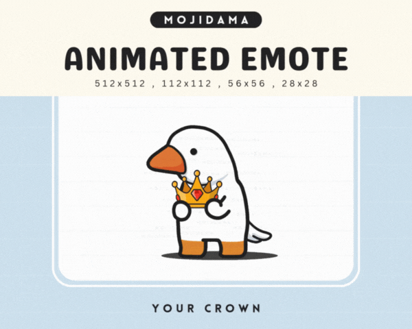 Goose Your Crown Emotes