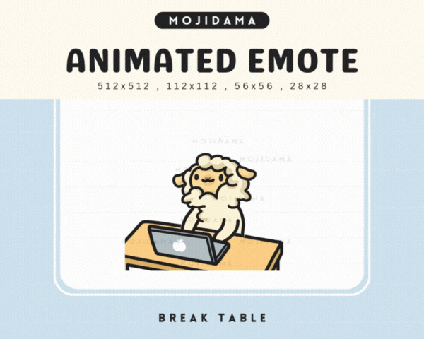 Sheep Break Table Emotes