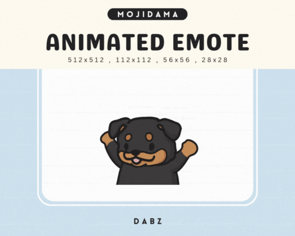 Rottweiler Dabz Emotes