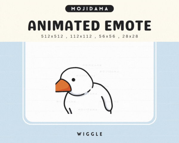 Goose Wiggle Emotes