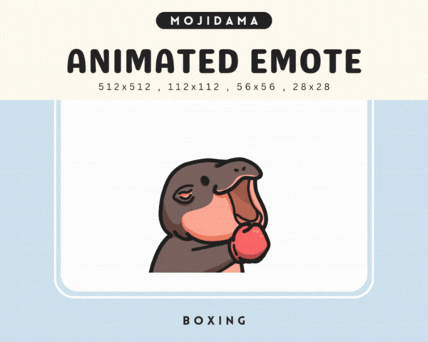 Hippo Boxing Emotes