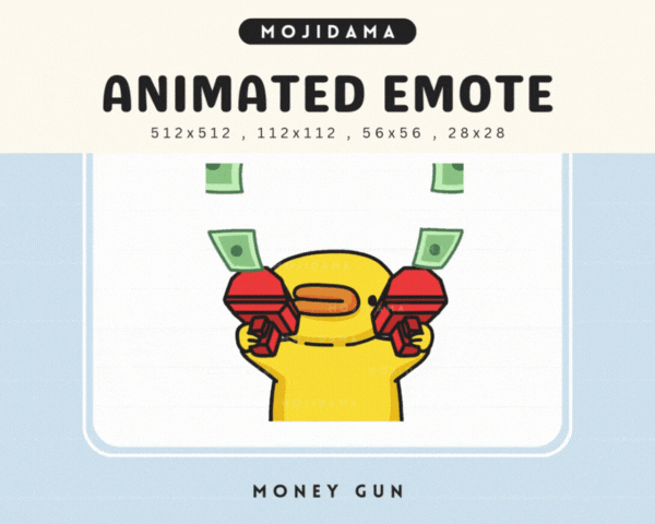 Duck Money Gun Emotes