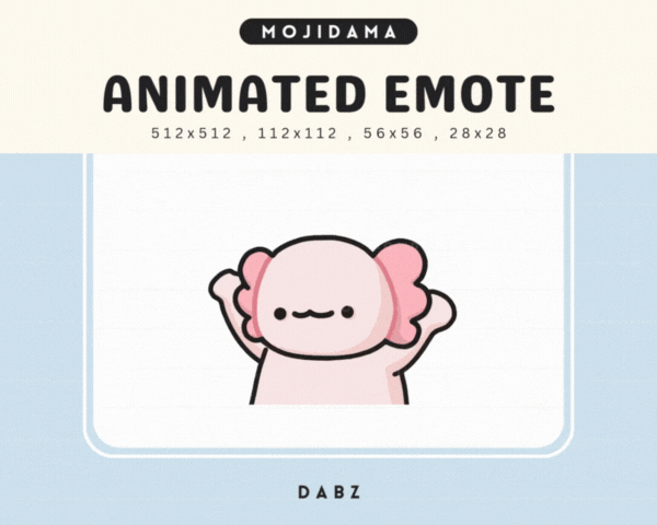Axolotl Dabz Emotes