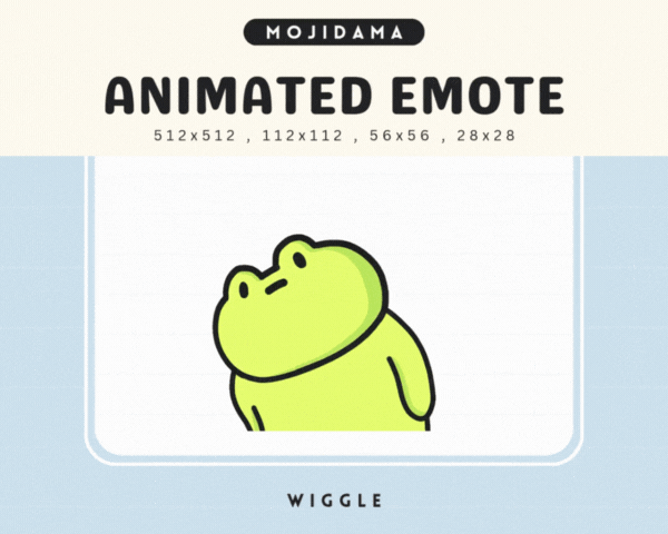 Frog Wiggle Emotes