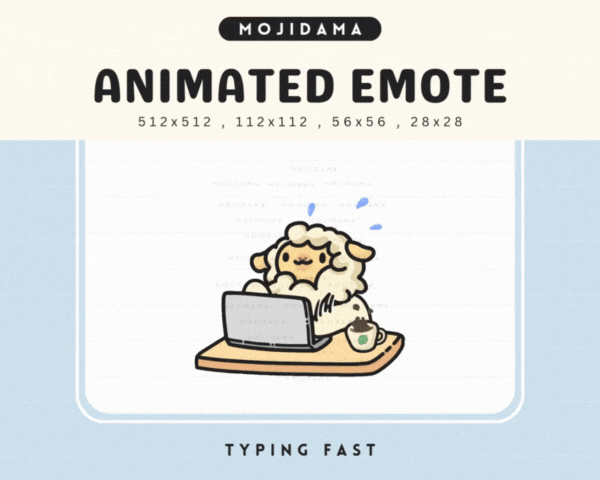 Sheep Typing Fast Emotes