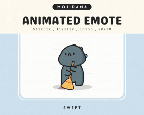 Godzilla Broom Emotes