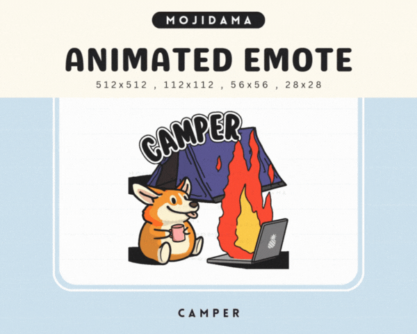 Corgi Camper Emotes