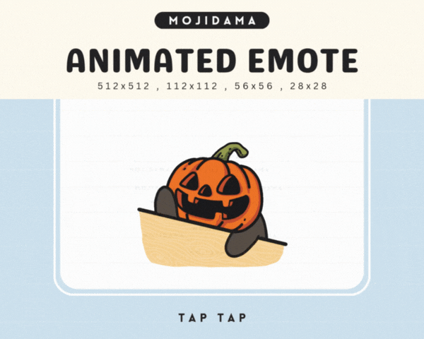 Pumpkin Tap Tap Emotes