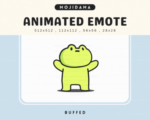 Frog Buffed Emotes