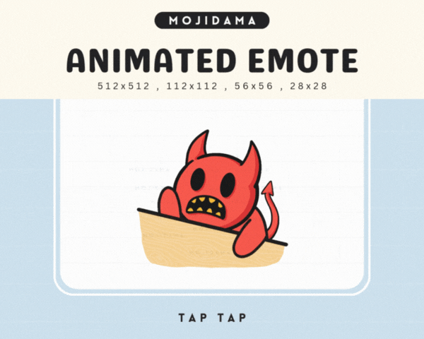 Devil Tap Tap Emotes