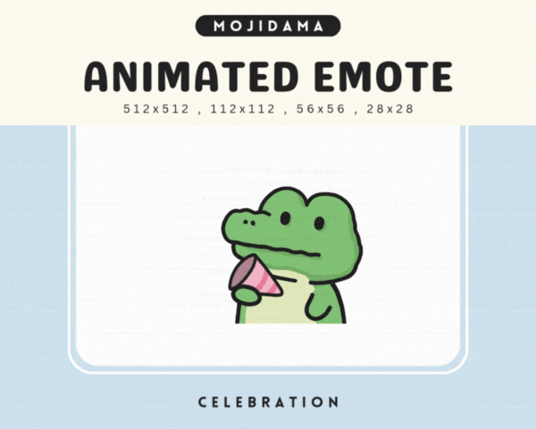 Croco Celebration Emotes