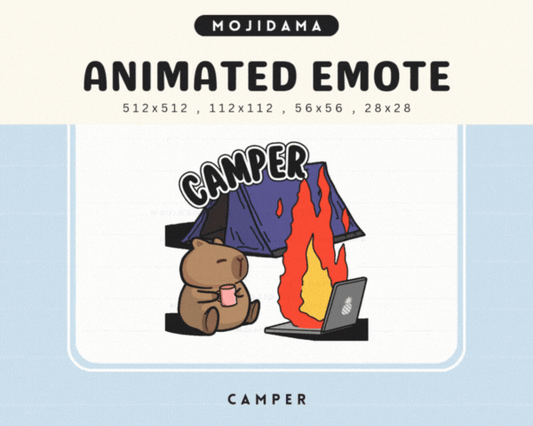 Capybara Camper Emotes