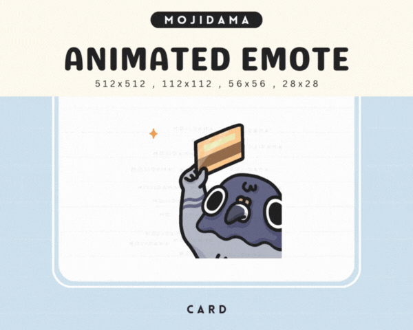 Pigeon Card Emotes