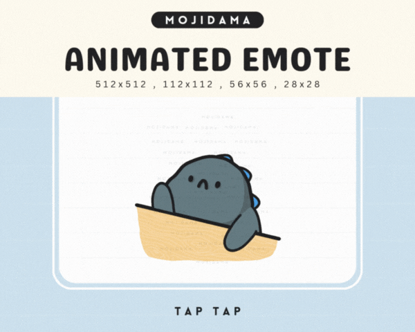 Godzilla Tap Tap Emotes